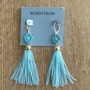 Kate Spade Lovely Lilies Tassel Earrings